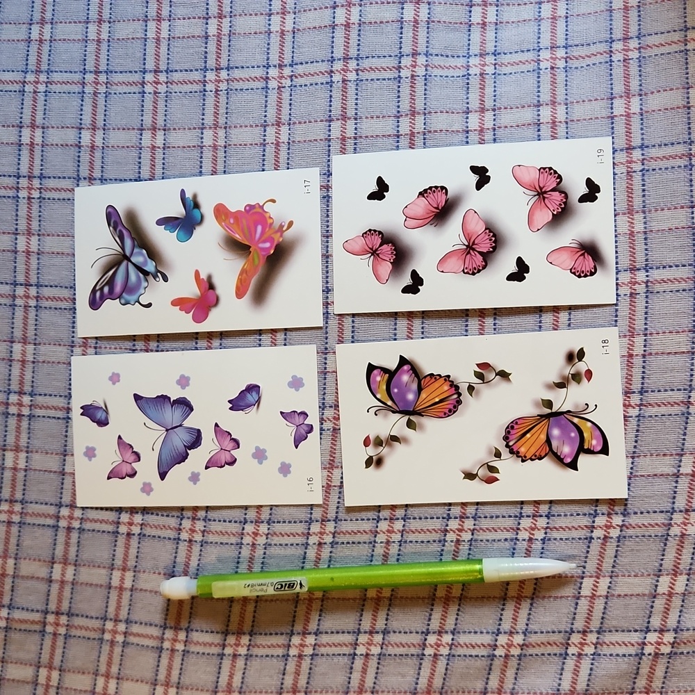 Butterfly Temporary tattoos